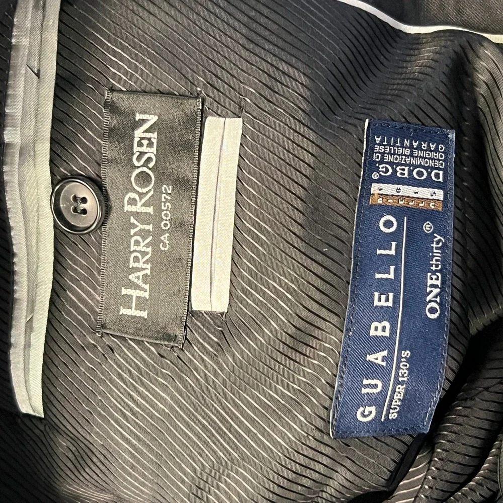 Hugo‎ Boss Mens The James3 Sharp5WE Black Blazer Sport Coat 42R Solid Two Button